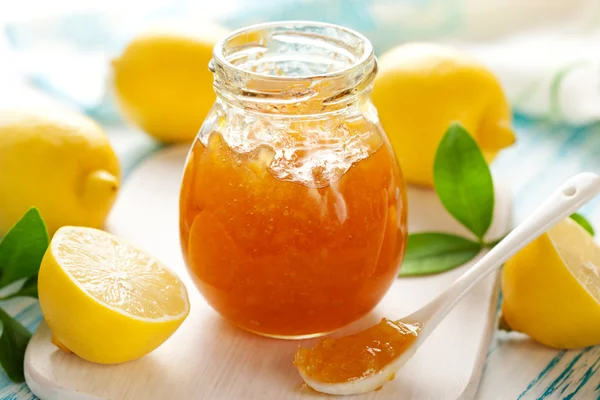 Лимонный мармелад — стоковое фото