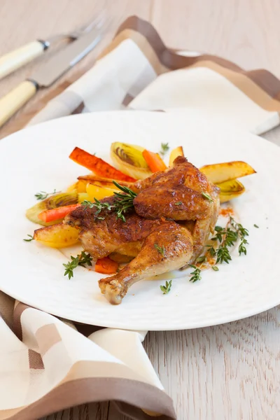 Pollo asado — Foto de Stock