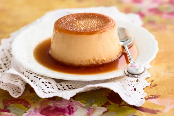 Creme caramel — Stock Photo, Image