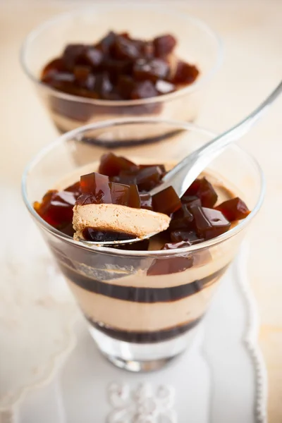 Coffe dessert — Stock Photo, Image