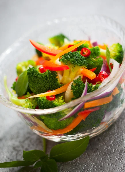 Steamed vegetables — Stock Photo, Image