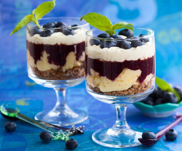 blueberry parfait