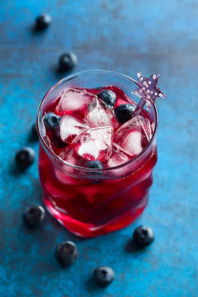 Blaubeercocktail — Stockfoto