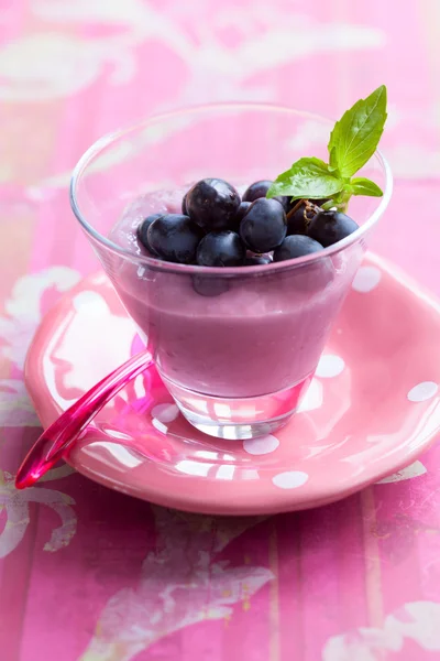 Grape mousse — Stock Photo, Image