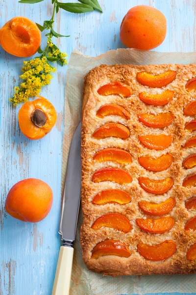 Tarta de albaricoque —  Fotos de Stock