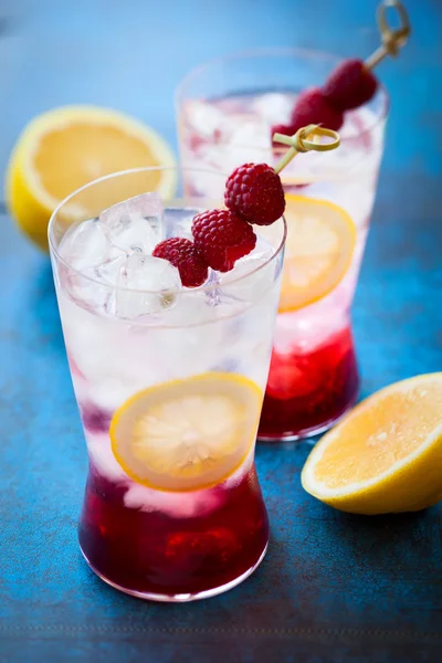 Raspberry drankje — Stockfoto