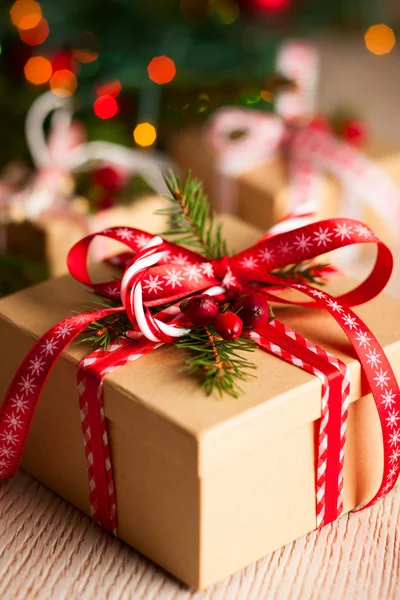 Christmas gift box — Stock Photo, Image