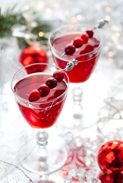 Cranberry drankje — Stockfoto