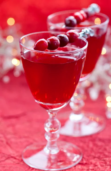 Cranberry drankje — Stockfoto