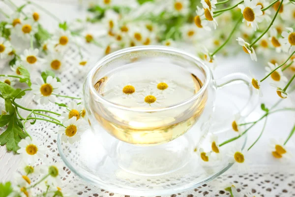 Té de manzanilla — Foto de Stock