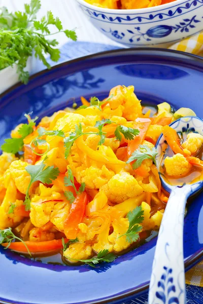 Coliflor con Azafrán — Foto de Stock