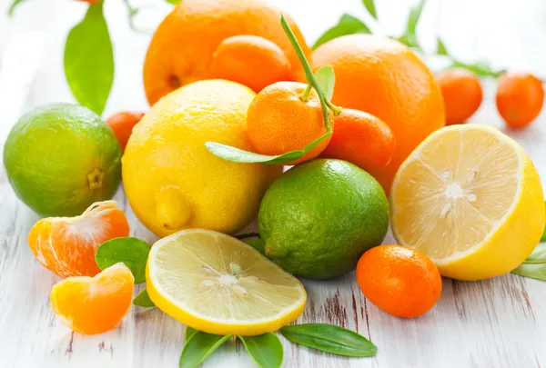 Friss citrusfélék Stock Kép