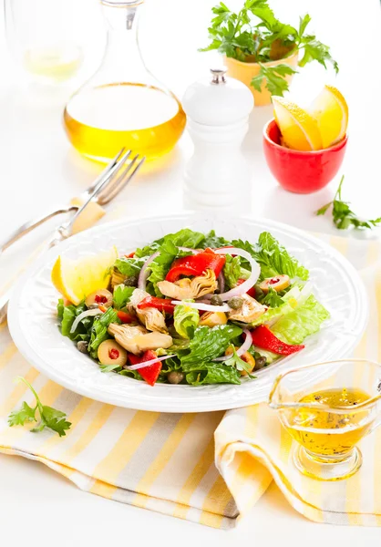 Salade d'artichauts — Photo