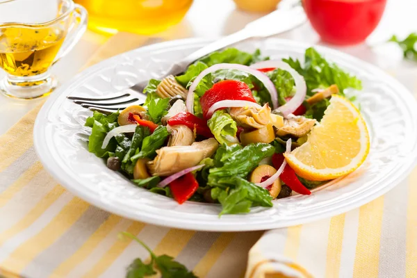 Artischocken-Salat — Stockfoto