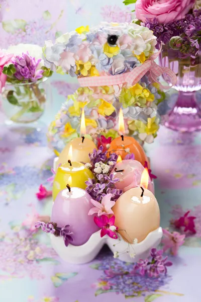 Easter candles Stock Picture