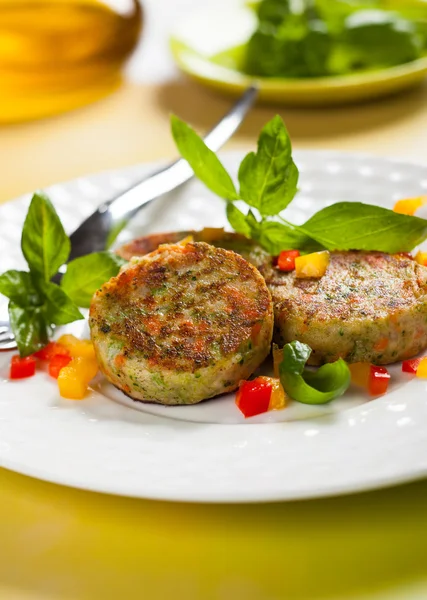 Gemüseschnitzel — Stockfoto