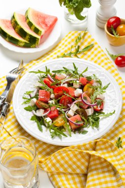 domates, karpuz, salata