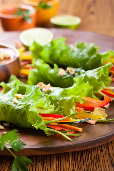 Envolturas de lechuga — Foto de Stock