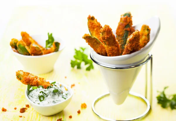 Patatine fritte di zucchine — Foto Stock