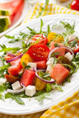 domates, karpuz, salata