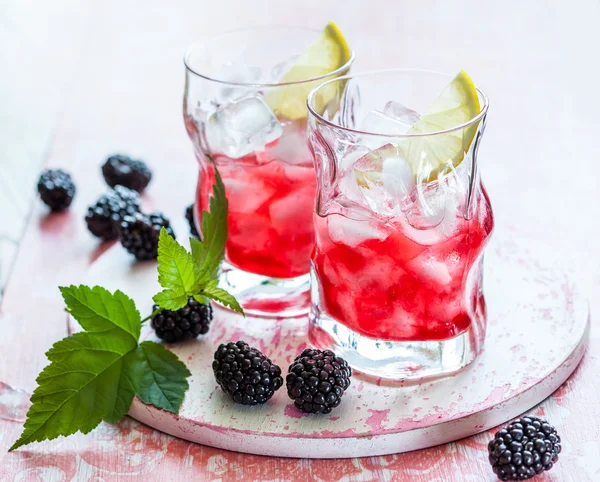 Blackberry Lemonade — Stock Photo, Image