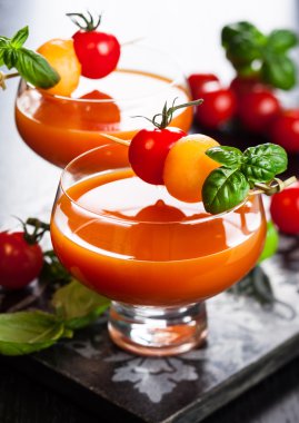 kavun domates gazpacho çorbası