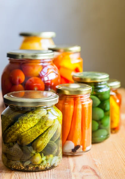 Vegetable preserves — Stock Photo, Image