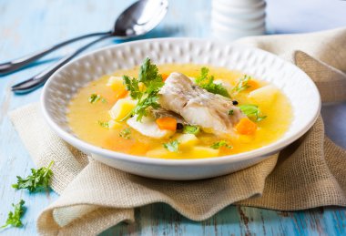 Fish soup clipart