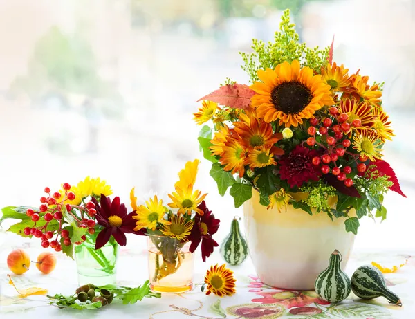 Autumnal flowers — Stock Photo, Image