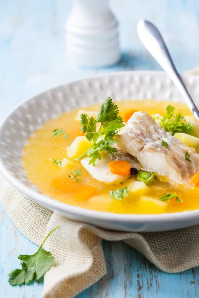 Fish soup — Stock Photo, Image