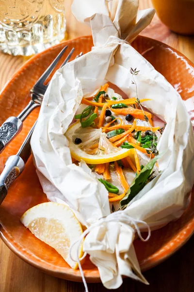 Filetes de bacalhau — Fotografia de Stock