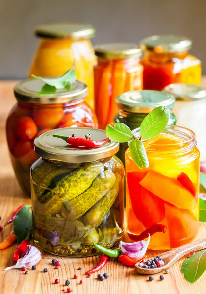 Vegetable preserves — Stock Photo, Image