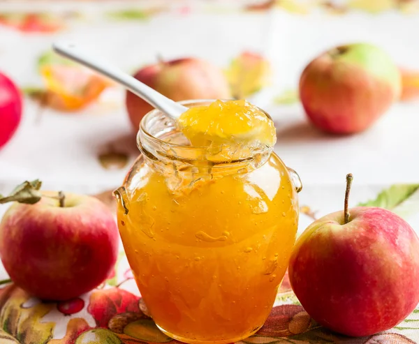 Mermelada de manzana — Foto de Stock