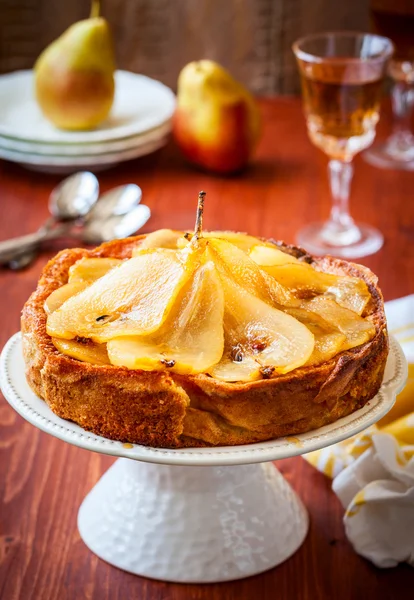 PEAR cake — Stockfoto