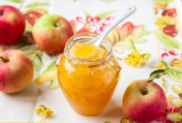 Mermelada de manzana — Foto de Stock