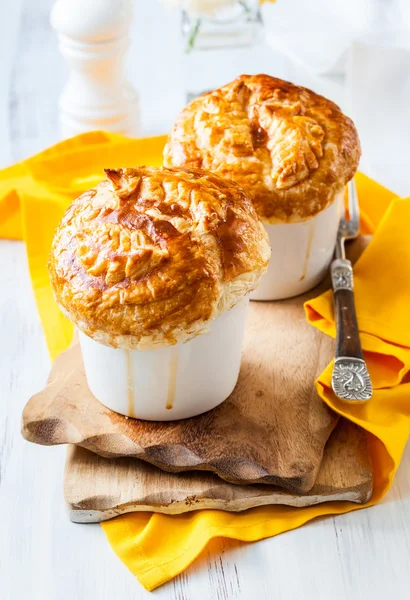 Mushroom Pot Pies — Stock Photo, Image