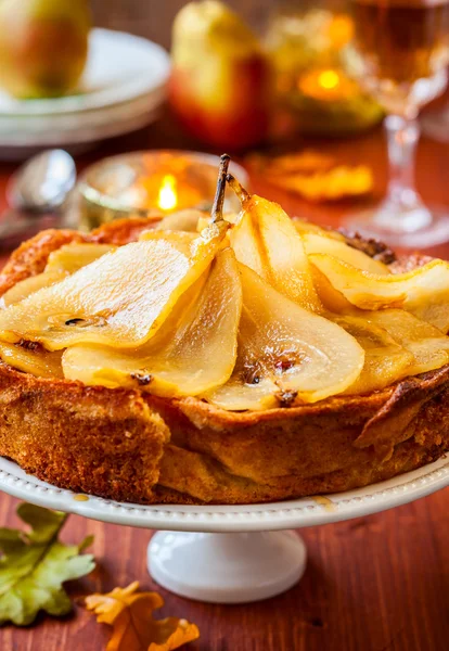 Pear cake — Stock Photo, Image