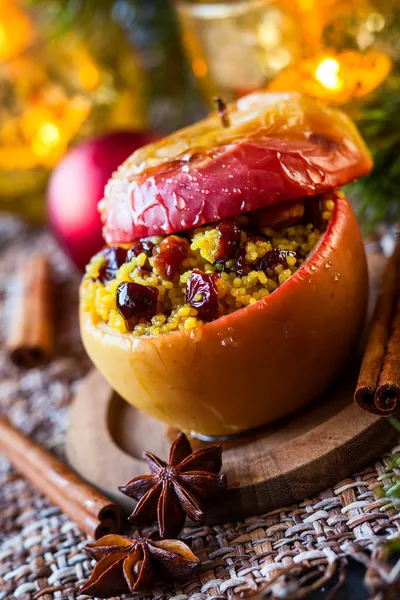 Baked apples — Stock Photo, Image