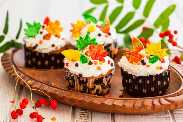 Hausgemachte Cupcakes — Stockfoto