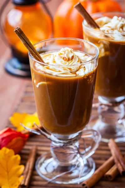 Pumpkin Spice Coffee — Stock Photo, Image