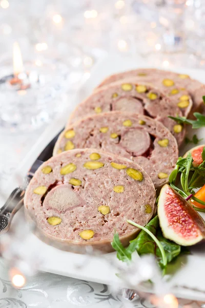 Duck terrine — Stock Photo, Image