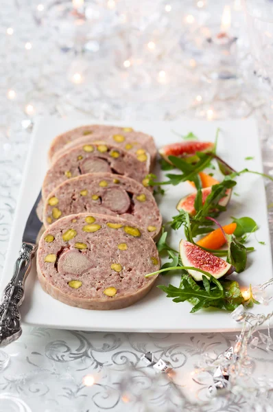 Duck terrine — Fotografie, imagine de stoc