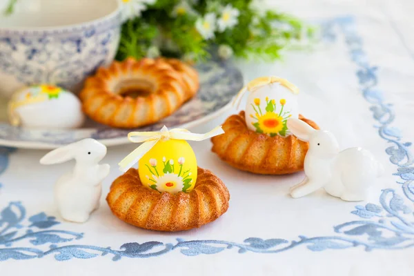 Easter Sweet Cookies Festive Table — Stock Photo, Image