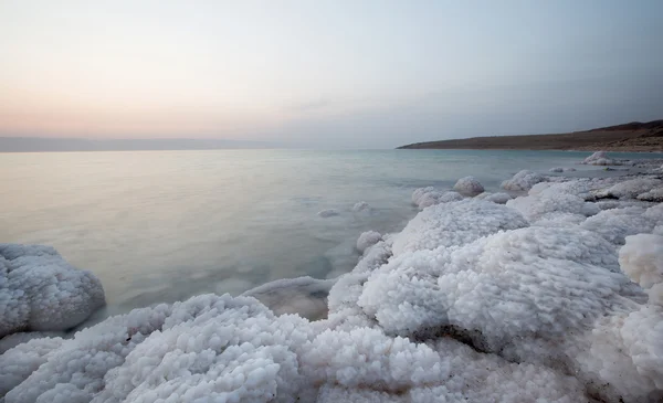 Küste des toten Meeres, Jordanien — Stockfoto