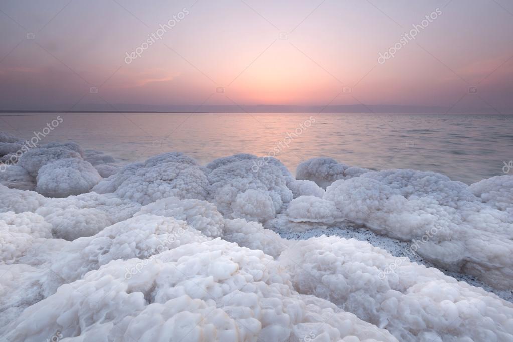 Salt Rock in Dead Sea, Jordan Stock Photo by ©klemenr 37438027
