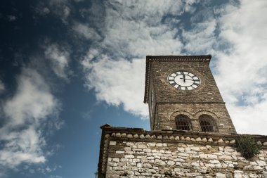 gjirokastra, Arnavutluk, saat kulesi