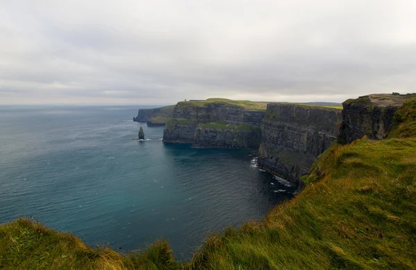 Overview on total area at Cliff of Moher, Ireland — Stock Photo, Image