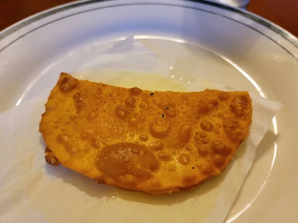 Жареный Сыр Тесто Пастелильо Пуэрто Рико — стоковое фото