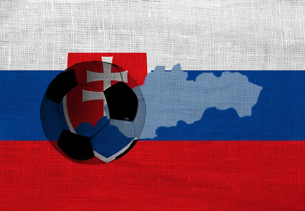 Slovakiska-fotboll — Stockfoto