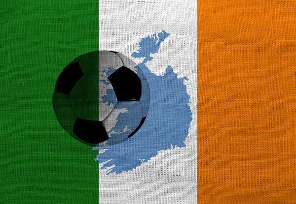 Irischer Fußball — Stockfoto